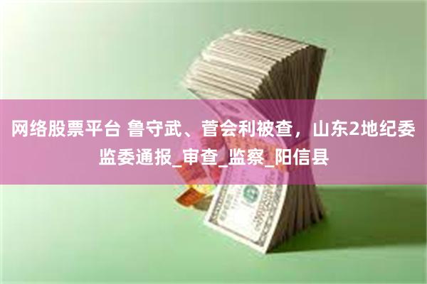 网络股票平台 鲁守武、菅会利被查，山东2地纪委监委通报_审查_监察_阳信县