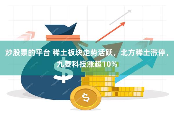 炒股票的平台 稀土板块走势活跃，北方稀土涨停，九菱科技涨超10%