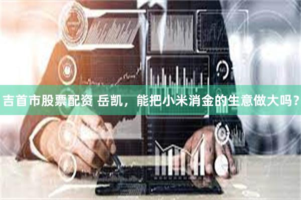 吉首市股票配资 岳凯，能把小米消金的生意做大吗？